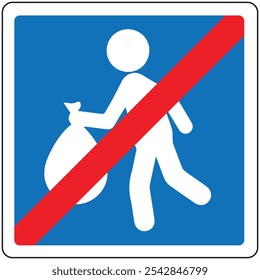 Do not throw the garbage away. Throw into mentioned places only.