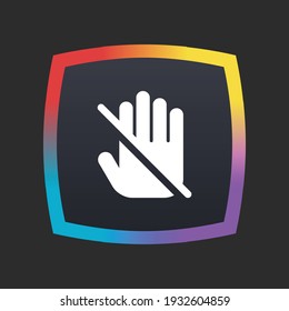 Do Not Touch - App Icon Button