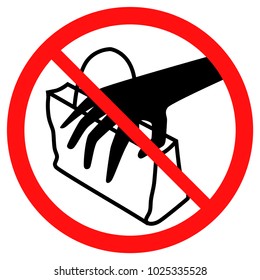 Do not touch icon