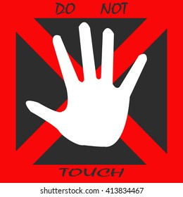 Do not touch icon