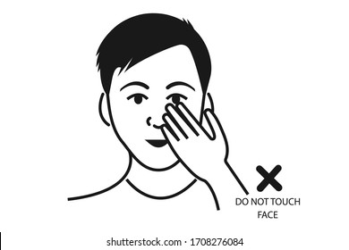 1,748 Avoid touching face Images, Stock Photos & Vectors | Shutterstock