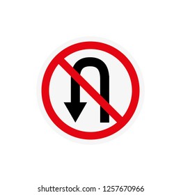 Do not turn left or right and Do not u-turn left or right, Traffic Sign