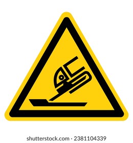 Do Not Use For Face Grinding Symbol Sign ,Vector Illustration, Isolate On White Background Label .EPS10