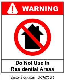 Do not use inside home icon - vector illustration.