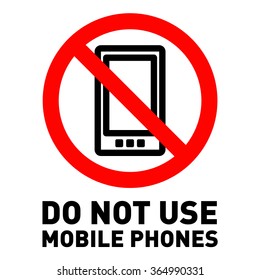 4,157 No Cell Phone Use Images, Stock Photos & Vectors 