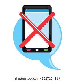 do not use phone caution isolated