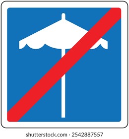 Do not use Summer Beach Umbrella. This area is heavy wind location