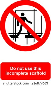 Do not use this incomplete scaffold