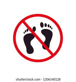 Do not walk symbol