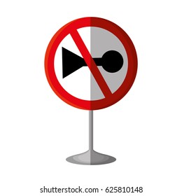 do not whistle traffic signal