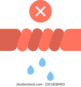 Do Not Wring icon vector image. Suitable for mobile application web application and print media.