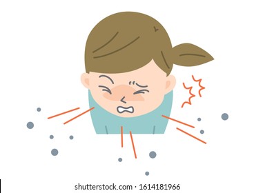Do nothing, cough or sneeze, and spread the germs
