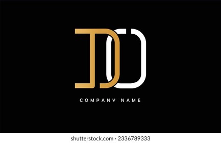 DO, OD Abstract Letters Logo Monogram