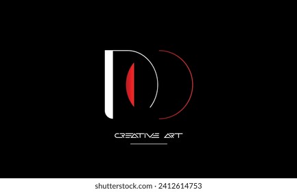 DO, OD, D, O abstract letters logo monogram