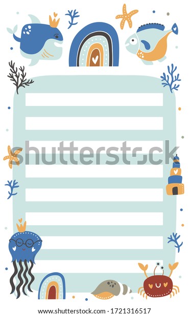 To Do Planner Template Daily Check List Organizer And Schedule With 