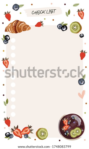 To Do Planner Template Daily Check List Organizer And Schedule With 