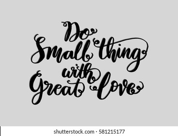 1,958 Do Small Thing Images, Stock Photos & Vectors | Shutterstock