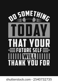 Do Something Today Your Future Self Will Thank You For: Fitness Vector