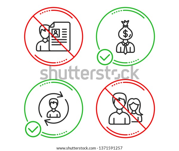 Do Stop Manager Job Interview Human Stock Vector (Royalty Free ...