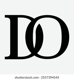 do symbol initial letter design