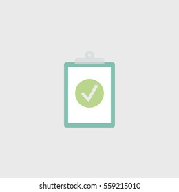 To do task complete  icon illustration isolated vector sign symbol