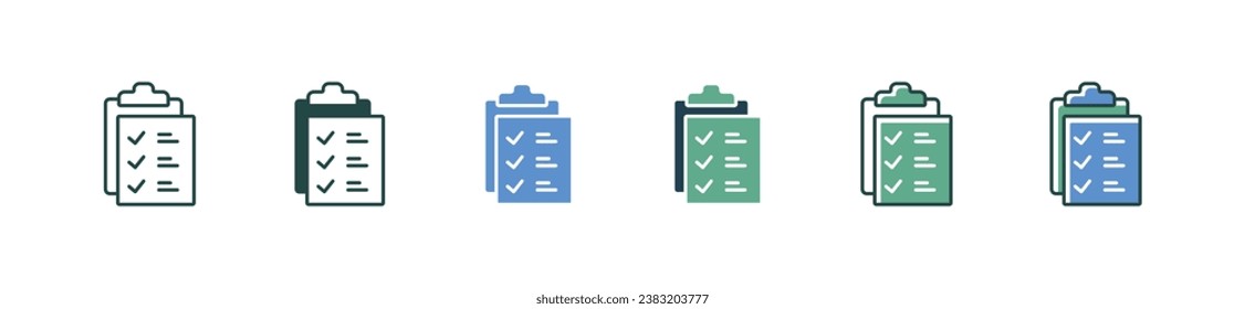 to do task list icon checkmark clipboard vector design business goal progress management document symbol illustration