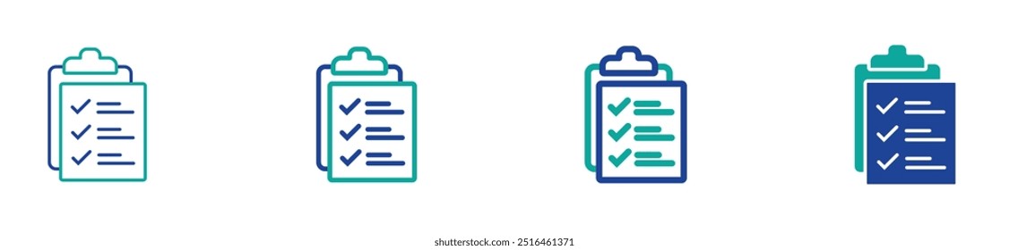 fazer ícone de lista de tarefas marca de seleção área de transferência vetor design meta de negócios gerenciamento de progresso documento símbolo ilustração	