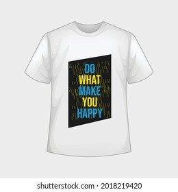Do what make you love vector t-shirt deisgn template