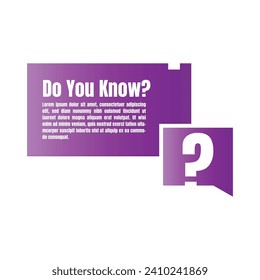 Do you know vector design, do you know illustration art, Did you know vector sign