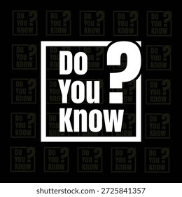 Kennen Sie Vektordesign, kennen Sie Illustrationskunst, kennen Sie Zeichen?