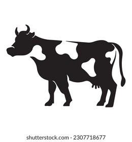 Do you love cows? If so, then you will love this cow silhouette stencil art! This product includes high-resolution svg files that you can use with your cricut or other cutting machine to create beauti svg