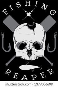 Do you need a fishing companion? Well, the fishing reaper is here. 