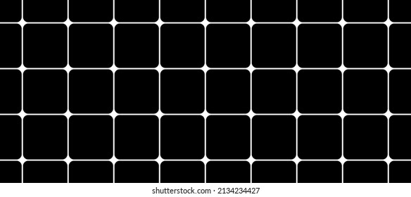 Do you see the dots, they do not exist. Classic optical illusion made as seamless pattern, vector design image.
