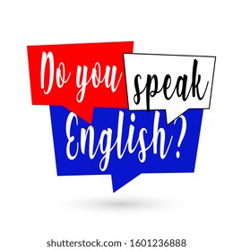 Do you speak in, on speech bubble