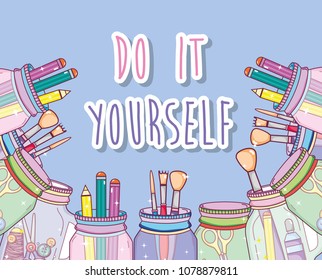 Do it yourself crafts concept
