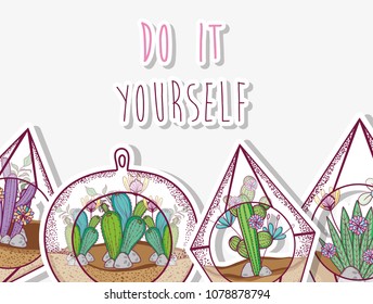 Do it yourself gardening concept