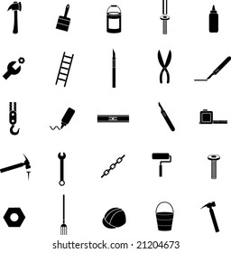 do it yourself icon set