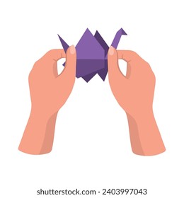 do it yourself origami illustration isolated