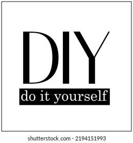 Do it yourself sign symbol 