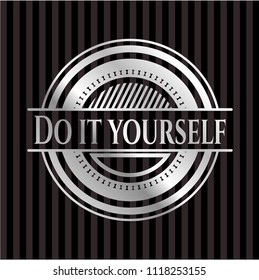 Do it yourself silver shiny emblem