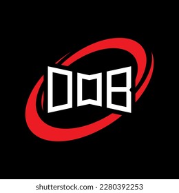 dob LOGO , dob LETTER LOGO, dob LETTER LOGO, ABSTRACT LOGO, MINIMAL , BRAND,  NEW