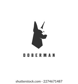 Doberman Hund Logo Vorlage. Vektorgrafik. Design-Element.:  Stock-Vektorgrafik (Lizenzfrei) 2280229947 | Shutterstock