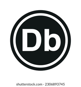 Icono de la moneda de Dobra. Moneda plana en blanco y negro. Símbolo de dobra de dinero. Vector aislado sobre fondo blanco.