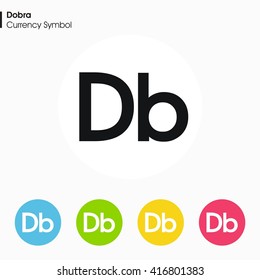 Dobra sign icon.Money symbol. Vector illustration.

