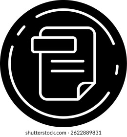 Doc Line Vector Diseño de iconos