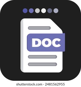 (DOC | PDF | PPT | XLS) High-quality 3D icon with mesh fill and vibrant colors. Ideal for presentations and app interfaces. This eye-catching icon is perfect for enhancing professionalism.