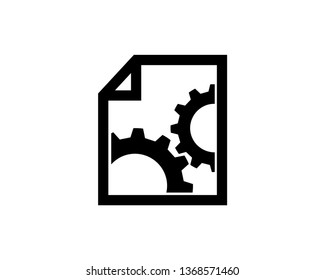 Doc Tech Logo Template, Icon, Symbol - Vector