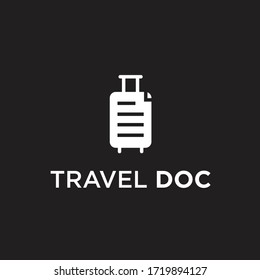 doc travel logo / travel vector