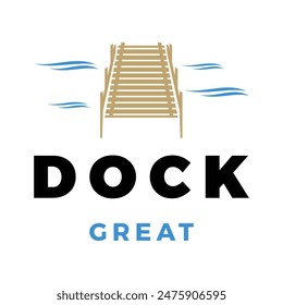 Dock-Symbol-Logo-Design-Vorlage