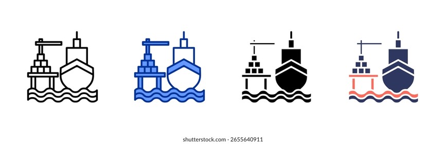 Dock icon sheet multiple style collection
